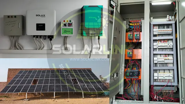 Industrial solar installation
